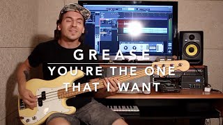 Grease - You're the one that I want [Bass cover] chords