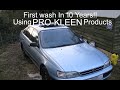 FIRST WASH IN 10 YEARS!! - Using PRO-KLEEN Products - Toyota Carina E barn find Part 4