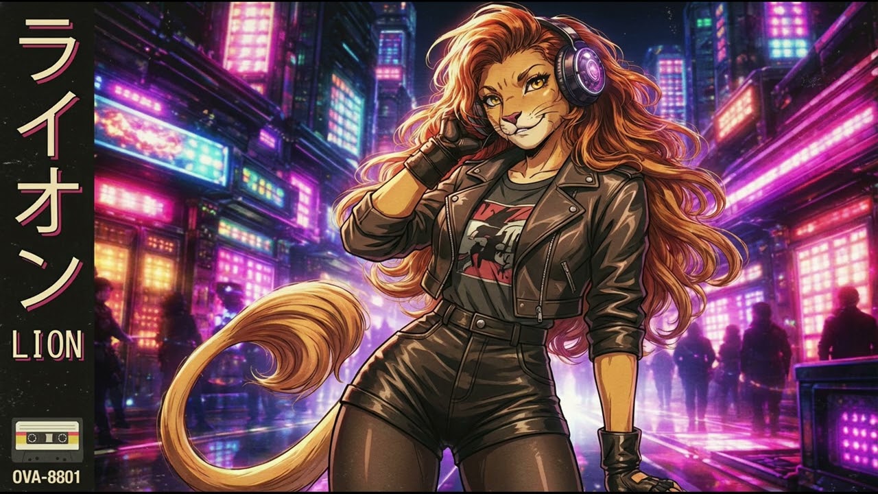Synthwave Cyberpunk Mix | Darksynth for Late Night Coding | Lion (2567 八月-カ)