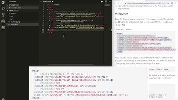 How to integrate a photo editor into your website in 4 minutes - HTML5 Tutorial