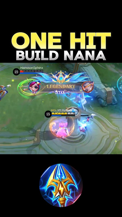 😱 WATCH THIS - BEST BUILD NANA 2024❓ (ONE HIT) ~ MLBB 🔥 #mobilelegends #onehitbuild #nana #shorts