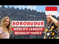 We saw Borobudur the World's LARGEST Buddhist Temple near Yogyakarta | Vlog #25