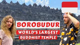 We saw Borobudur the World's LARGEST Buddhist Temple near Yogyakarta | Vlog #25 screenshot 3