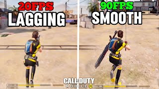 Top 10 Ways to Fix Lag and FPS Drops in Call Of Duty Mobile Battle Royale | Cod Mobile Lag Fix Tips