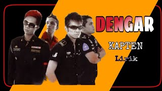 DENGAR - Kapten (Lirik)