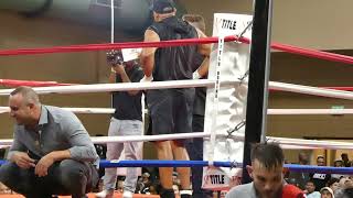 Bayardo Garcia BFC Boxing Pro Bout Post Fight Interview