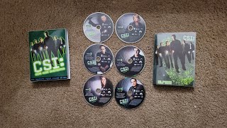 CSI The Complete First Season DVD Unboxing