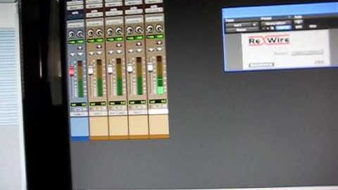 Tracking out Reason 4 as sound module & MPC as sequencer to Pro Tools Tutorial. Part 2 of 5.