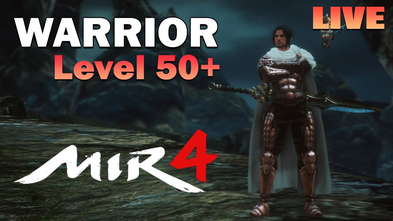 Live MIR4 Guerreiro level 58 Free to play - YouTube