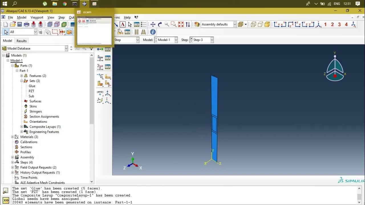 CAE+Abaqus+ +Dynamic+Snap+MMS+Part+3 - YouTube