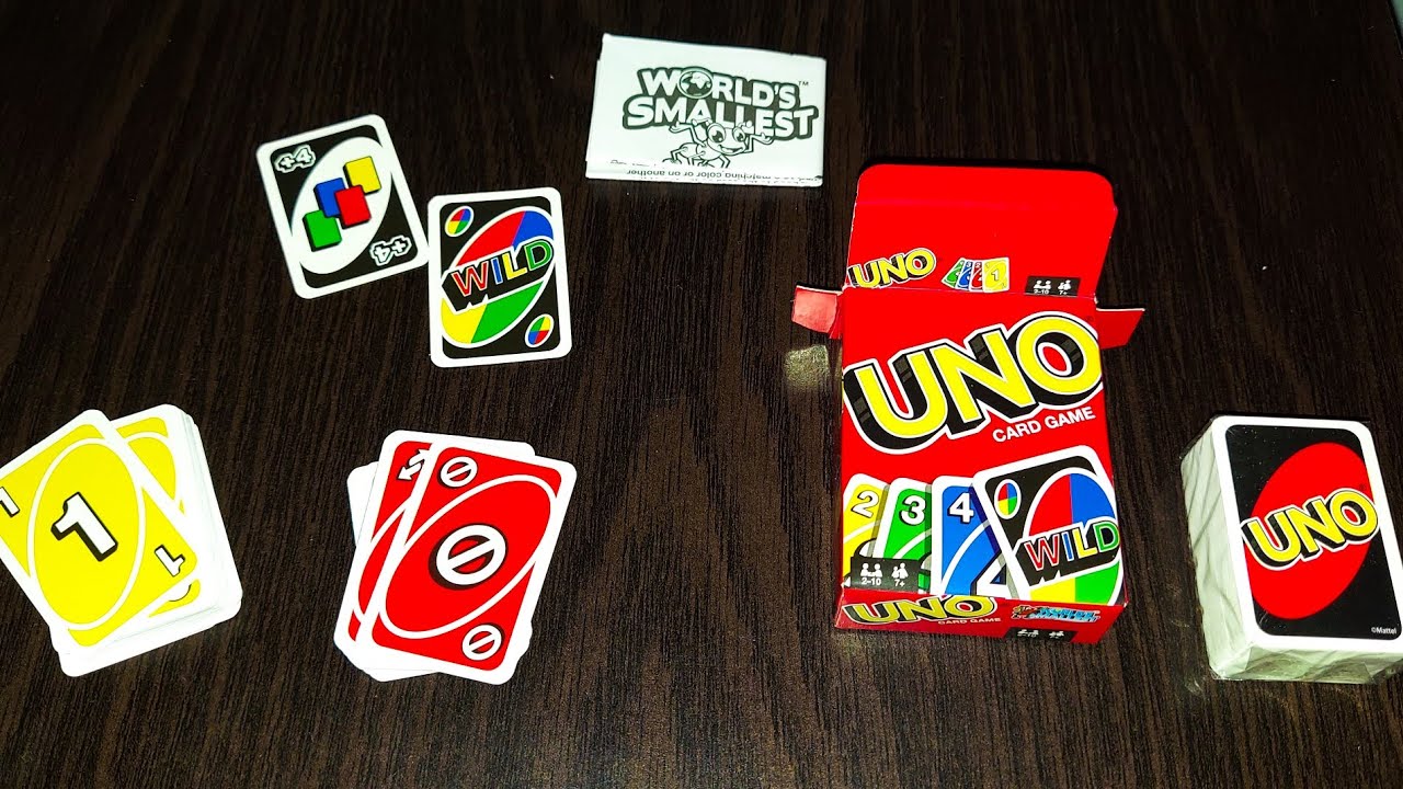 World's Smallest UNO Unboxing - YouTube