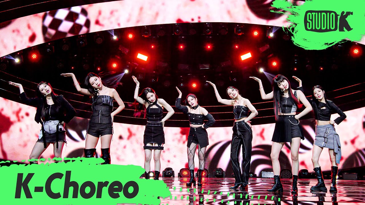 [K-Choreo 8K] 퍼플키스 직캠 'Pretty Psycho' (PURPLE KISS Choreography) l @MusicBank 220429