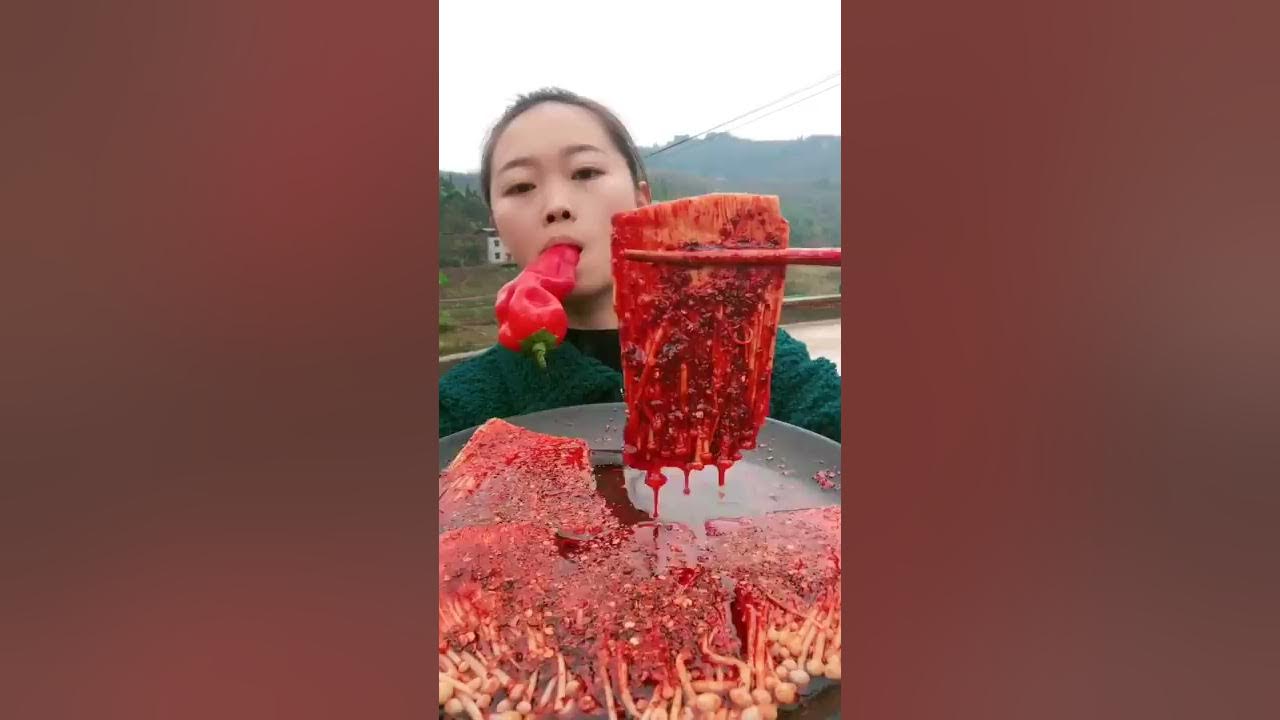 Chinese Eating Mukbang : ( ASMR Eating Show🍜,Fat Meat, Pork Fat, Pork Belly, 🍜Noodles)🍜 😊