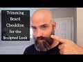 Trimming Beard Cheekline for the Sculpted Look