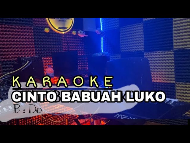 CINTO BABUAH LUKO - David istambul - KARAOKE class=