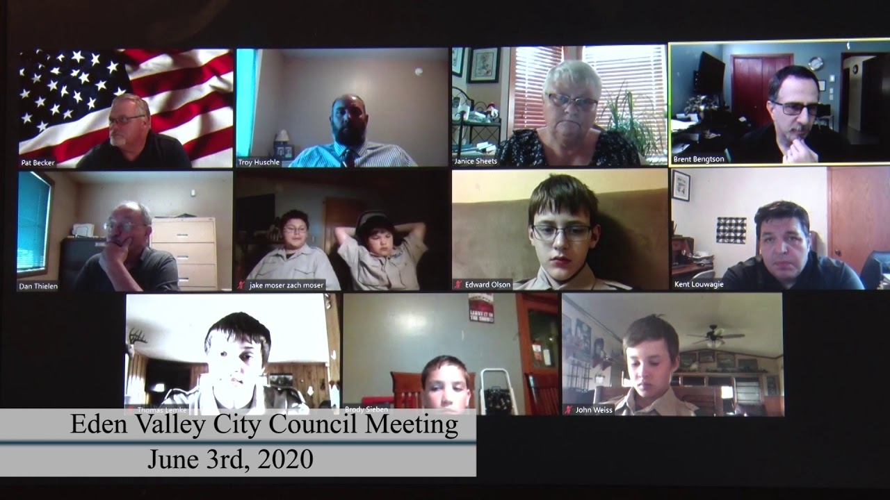 Eden Valley City Council Meeting 6320 YouTube