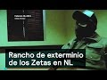 Rancho de exterminio de los Zetas en NL - Inseguridad - Denise Maerker 10 en punto