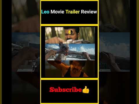 LEO - Official Trailer Review | Thalapathy Vijay | Lokesh Kanagaraj | Anirudh Ravichander | #leo