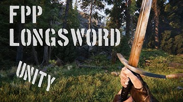 FPP Melee Animset - Longsword - Unity