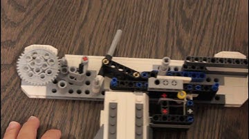 LEGO Full Auto Blowback Mechanism