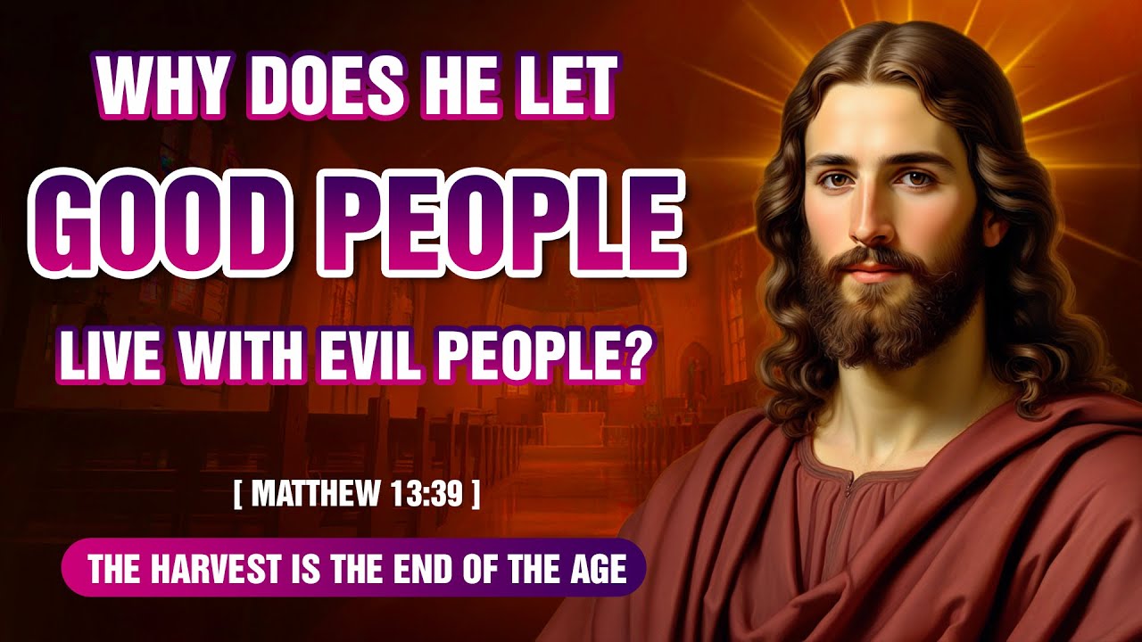 Why Does He Let Good People Live With Evil People? Church Audio - YouTube