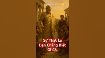 Socrates 🏺 Tri Thức Thật Sự Là Biết Mình Chưa Biết Gì | Tri Thức Cổ Kim #shorts #wisdom