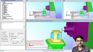 VMC SIMULATOR FOR PC,4TH AXIS CNC SIMULATOR, HMC SIMULATOR, TURN MILL SIMULATOR DOWNLOAD