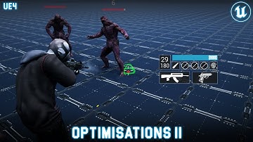 UE4: Third person project| Optimisations and updates II