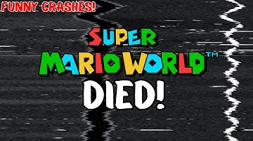 Sadness-Destroying Crashes | Super Mario World FUNNY CRASHES