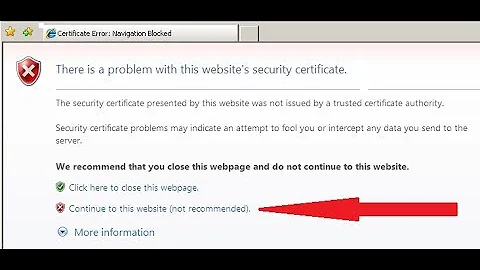 internet explorer certificate error fix windows 7,8,9,10 in (HINDI)