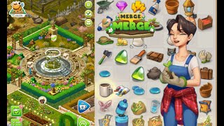 Merge Merge : Merge 2 Game | Colonial Garden Gazebo  | Level 18 | Part 19 screenshot 4