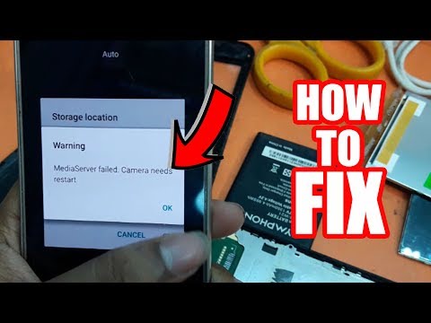 SAMSUNG J320F CAMERA SOLUTION | How To Fix media server failed camera needs restart j3