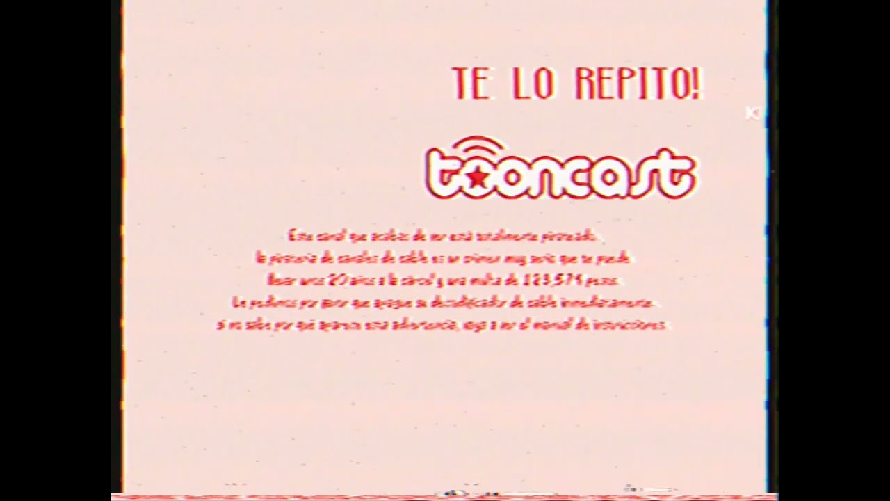 (FALSO/ESTILO @SOTSPE2009) Pantalla Antipiratería Tooncast LA (2012)