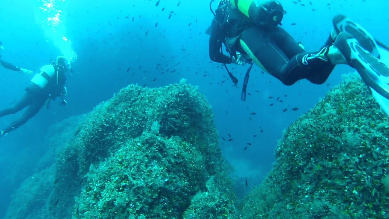 Secca del Papa Sardinia Karibù Diving HD Part 1 - YouTube