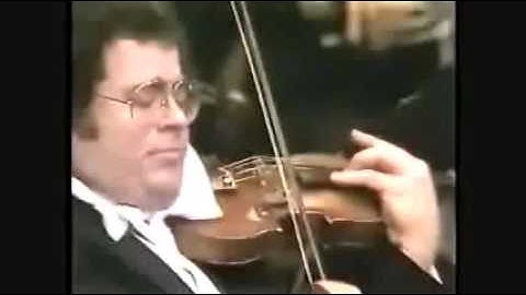 ITZHAK PERLMAN PLAYS MENDELSSOHN CONCERTO Op64 NYPH DAVID ZINMAN dir LIVE I 1983
