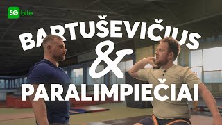 BITĖ | Bartuševičius & paralimpiečiai su Ramūnu Rojumi