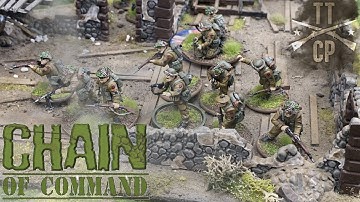 Tabletop CP: Chain of Command Battle Report- Normandy Roadblock