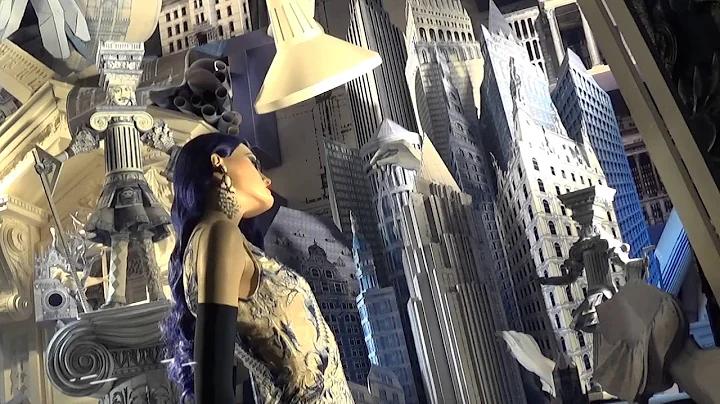 Bergdorf Goodman Christmas Windows in New York  December 12, 2014