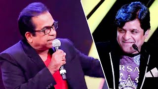 Audience enjoyed the funny conversation between comedians Brahmanandam & Ali at South Movie Awards