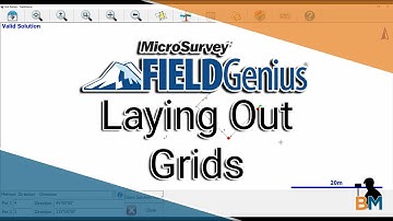 MicroSurvey FieldGenius How To: Creating a Grid to Layout  | Bench Mark