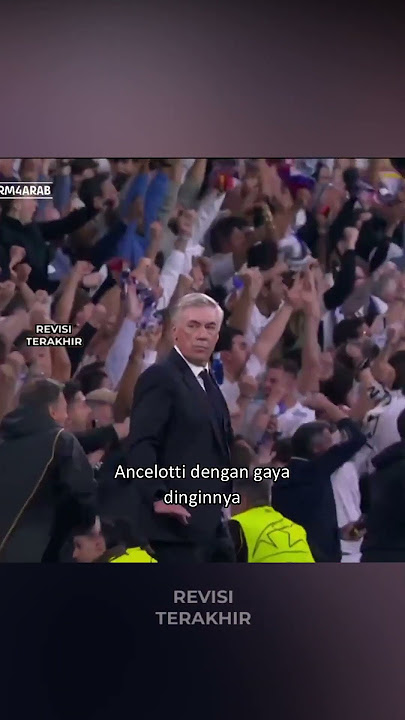 Ancelotti lakukan calma ala Ronaldo 🥶