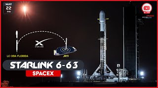 LIVE: SpaceX Launches Its 54th Mission of 2024 | Starlink 6-63 Mission