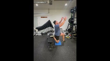 Couch Stretch To Overhead Reach