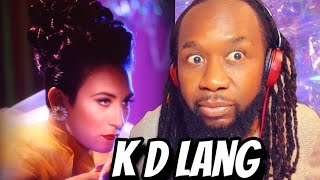 K D LANG Miss Chatelaine Music Reaction - Song for paradise settings and remarkable video!