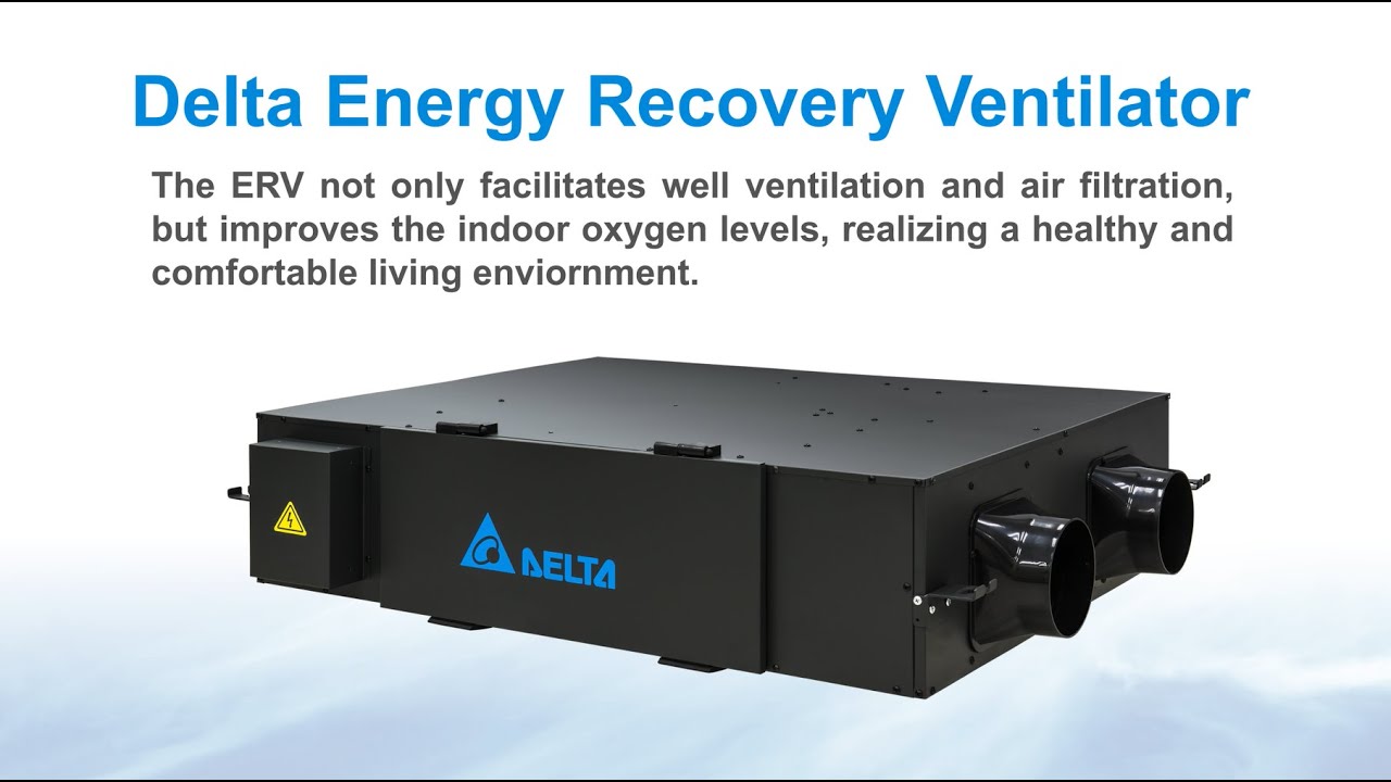 Delta Energy Recovery Ventilator Ceiling Mount Type