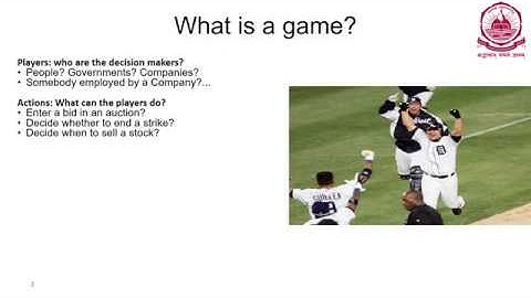 Non Cooperative Games   Nash Equilibrium