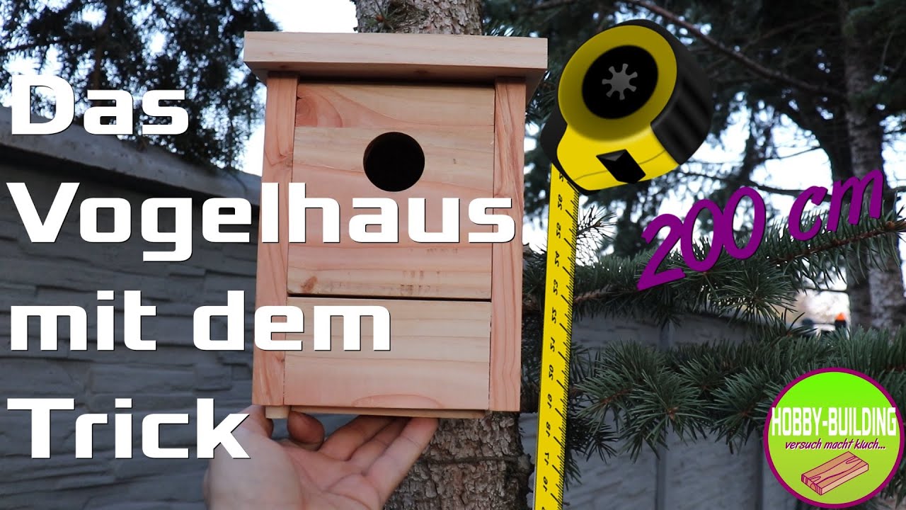 Einfacher Nistkasten und Futterhaus | Secret Compartment