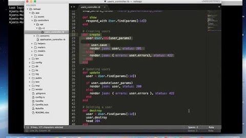 How To Make ReST API In Rails | Part-2 | Making Ruby On Rails 5 API From Scratch Tutorial