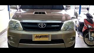 Toyota Fortuner ติดตั้งไฟหรี่เลี้ยววิ่ง