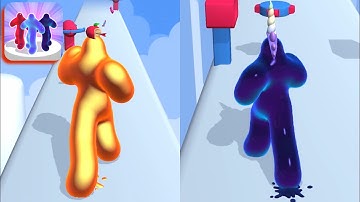 Blob Runner 3d  🌟 Gameplay : All Levels Android, iOS Walkthrough Mobile Game NEW UPDATE